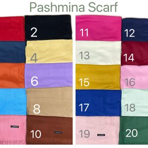 Pashmina scarf - autumn 220g